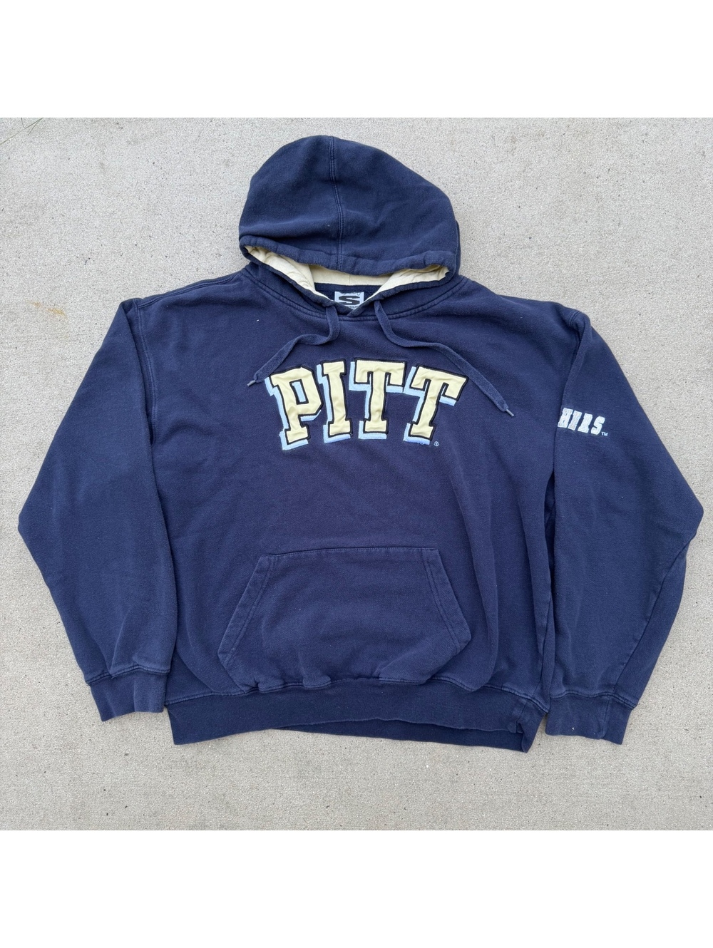Stadium Athletics Hoodie Mens XL Navy Pitt Pullover Collegiate